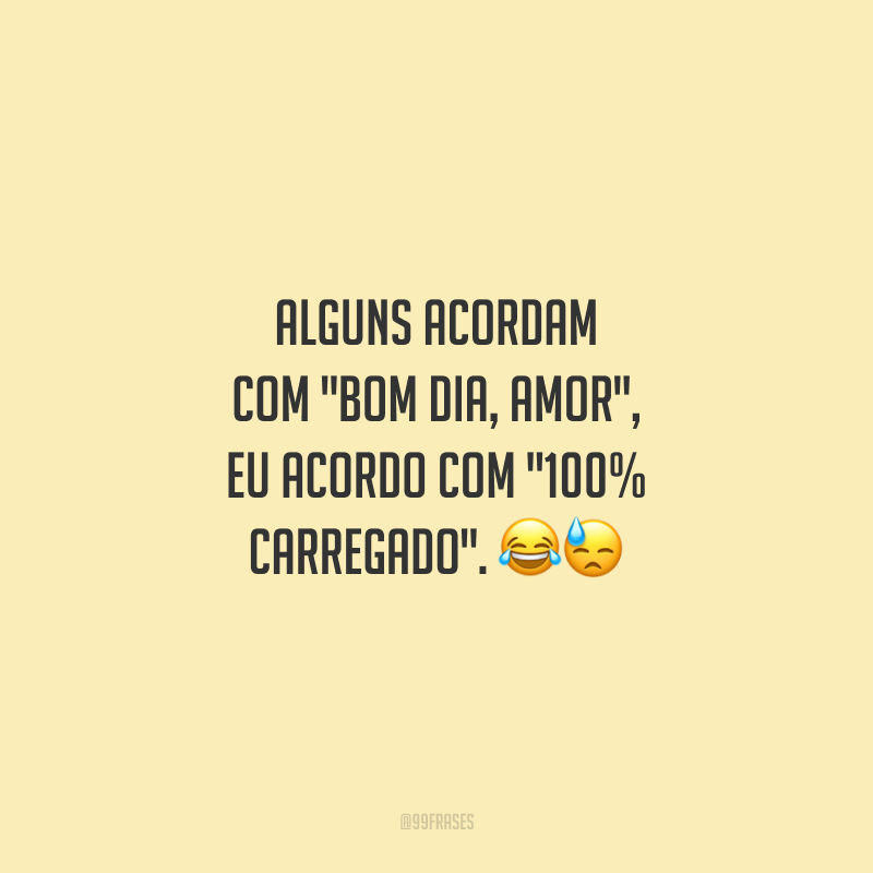 Alguns acordam com 
