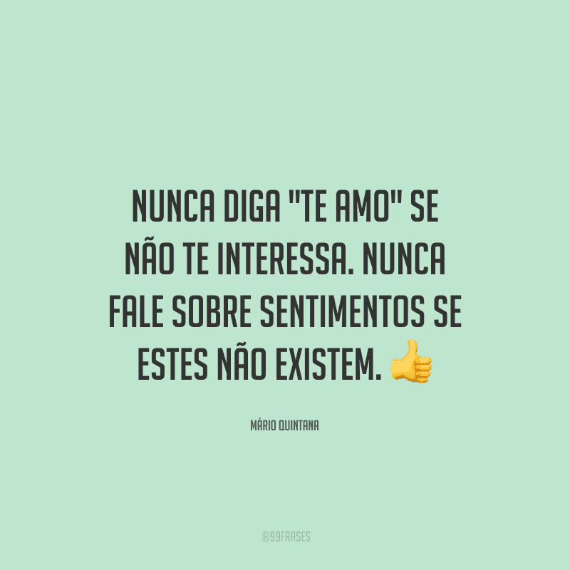 Nunca diga 