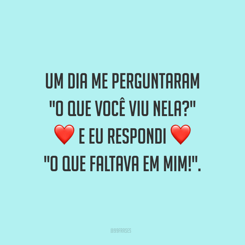 Um dia me perguntaram 