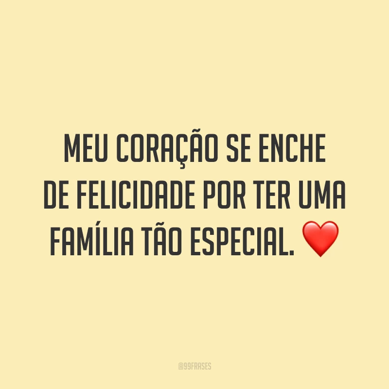 Meu coração se enche de felicidade por ter uma família tão especial. ❤️